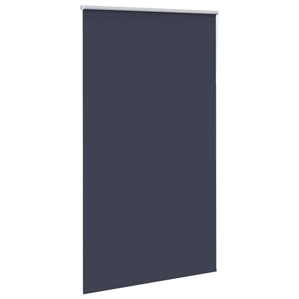 Rolo zavjesa za zamračivanje, mornarska, 130x210 cm, širina tkanine 126,6 cm, poliester