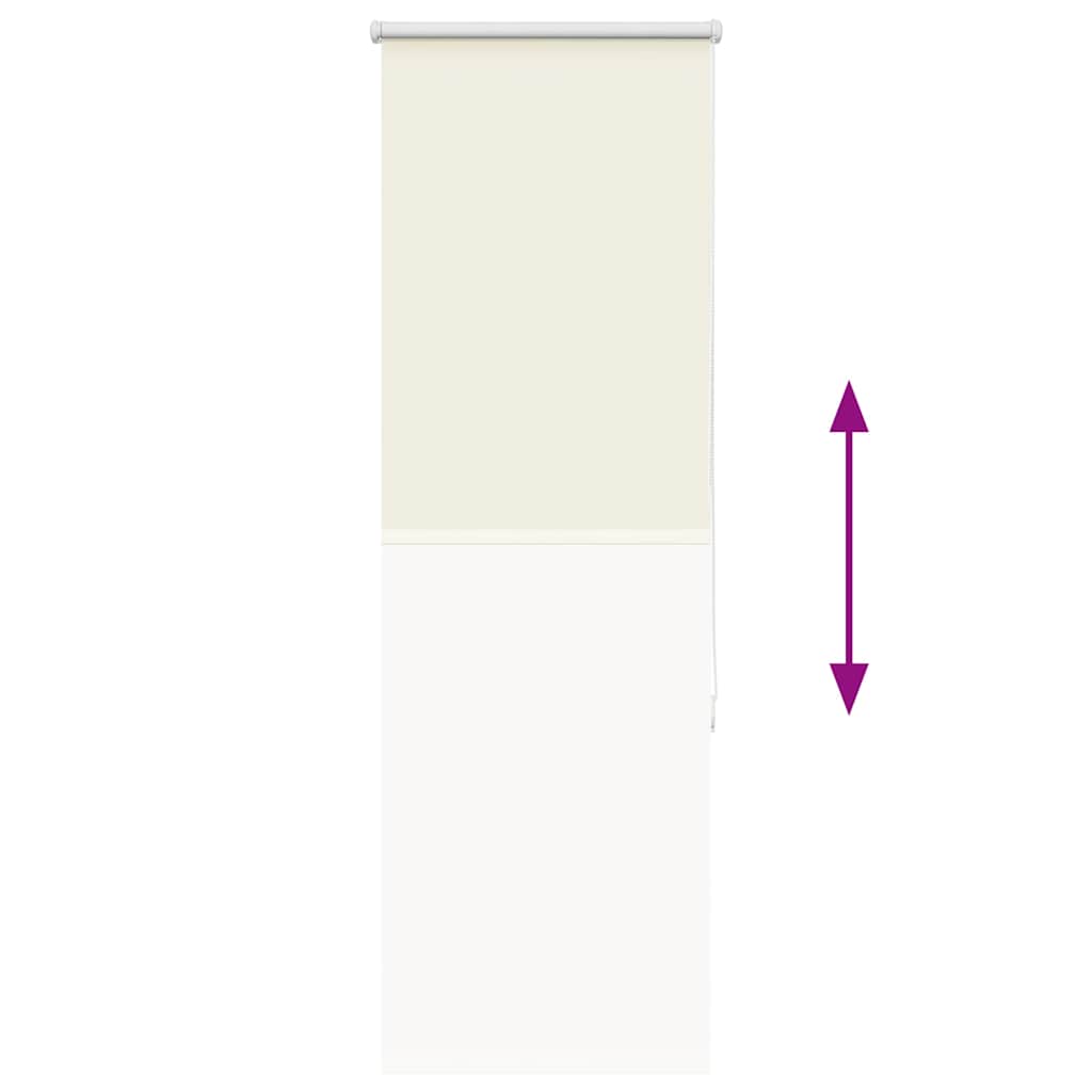 Rolo zavjesa prljavobijeli 40x130 cm Širina tkanine 35,7 cm