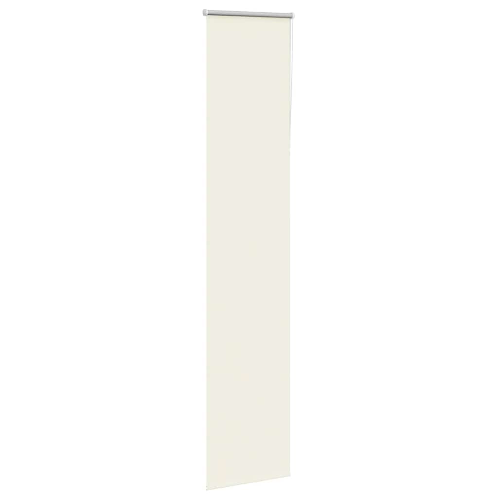 Rolo zavjesa za zamračivanje prljavo bijela 50x210 cm Širina tkanine 45,7 cm Poliester
