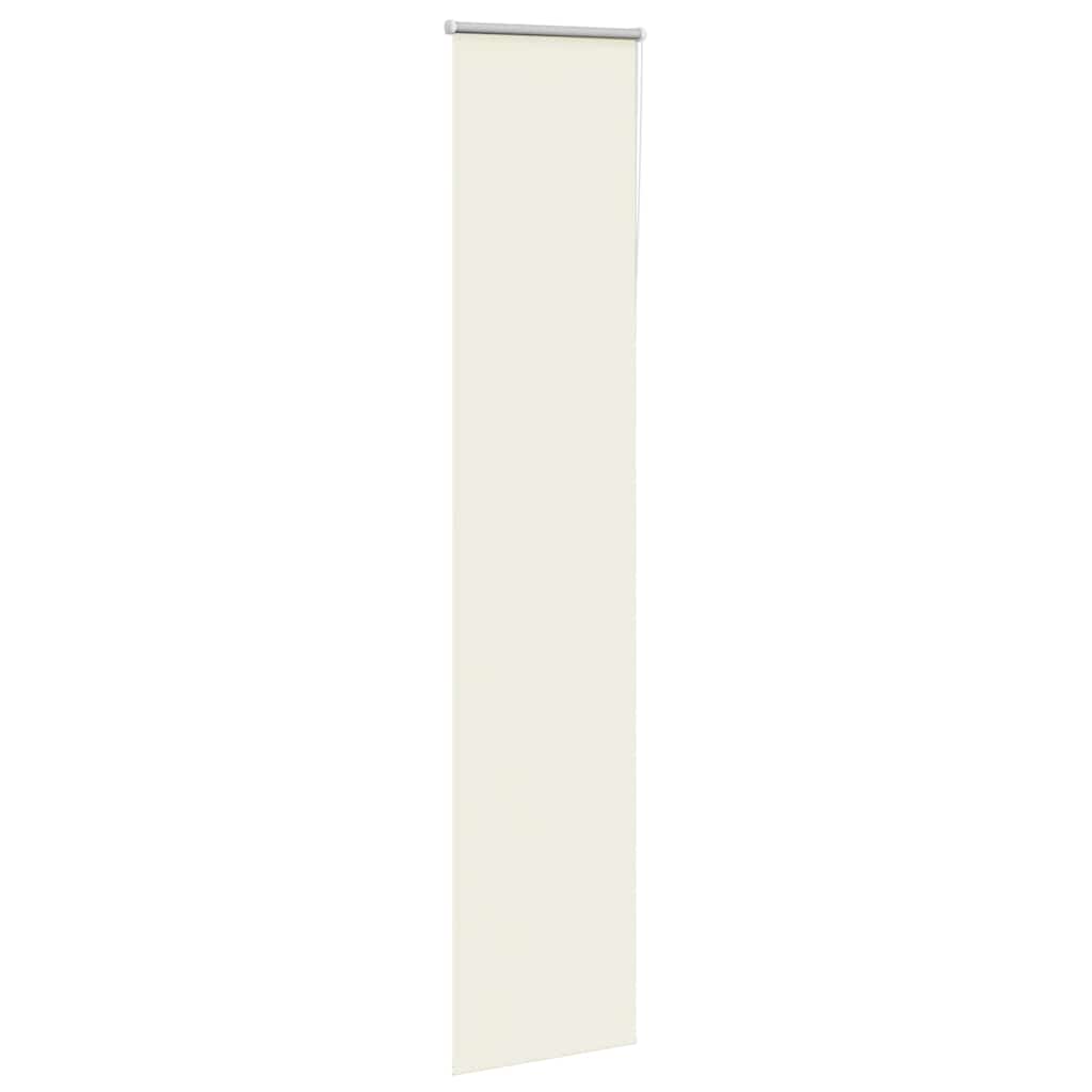 Rolo zavjesa za zamračivanje prljavo bijela 55x210 cm Širina tkanine 50,7 cm Poliester