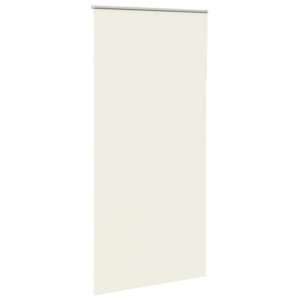 Rolo zavjesa za zamračivanje prljavo bijela 115x210 cm Širina tkanine 110,7 cm Poliester