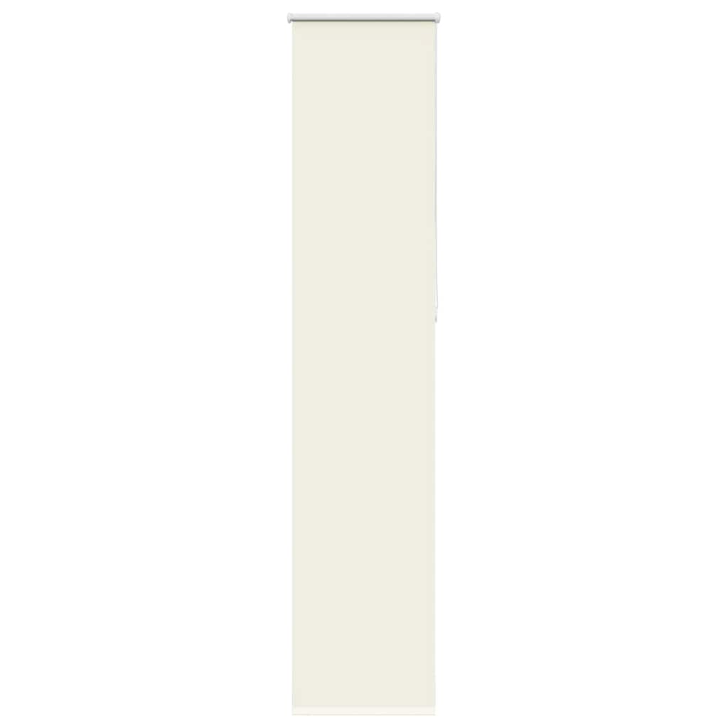Rolo zavjesa za zamračivanje prljavo bijela 45x230 cm Širina tkanine 40,7 cm Poliester