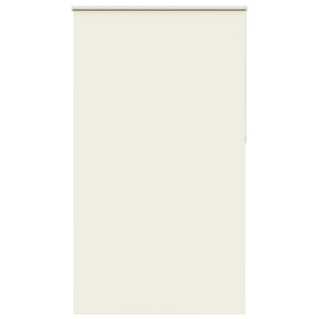 Rolo zavjesa za zamračivanje prljavo bijela 130x230 cm Širina tkanine 126,6 cm Poliester