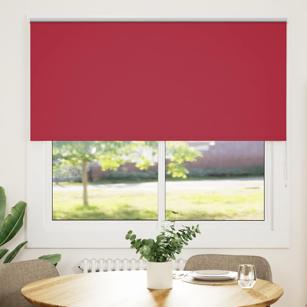 Rolo zavjesa Blackout crvena 160x150 cm Širina tkanine 156,6 cm