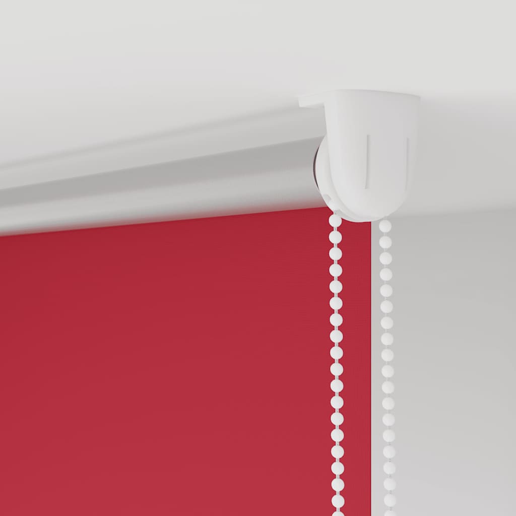 Rolo zavjesa za zamračivanje crvena 40x210 cm Širina tkanine 35,7 cm Poliester