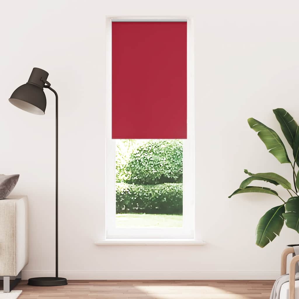 Rolo zavjesa za zamračivanje crvena 70x230 cm Širina tkanine 65,7 cm Poliester