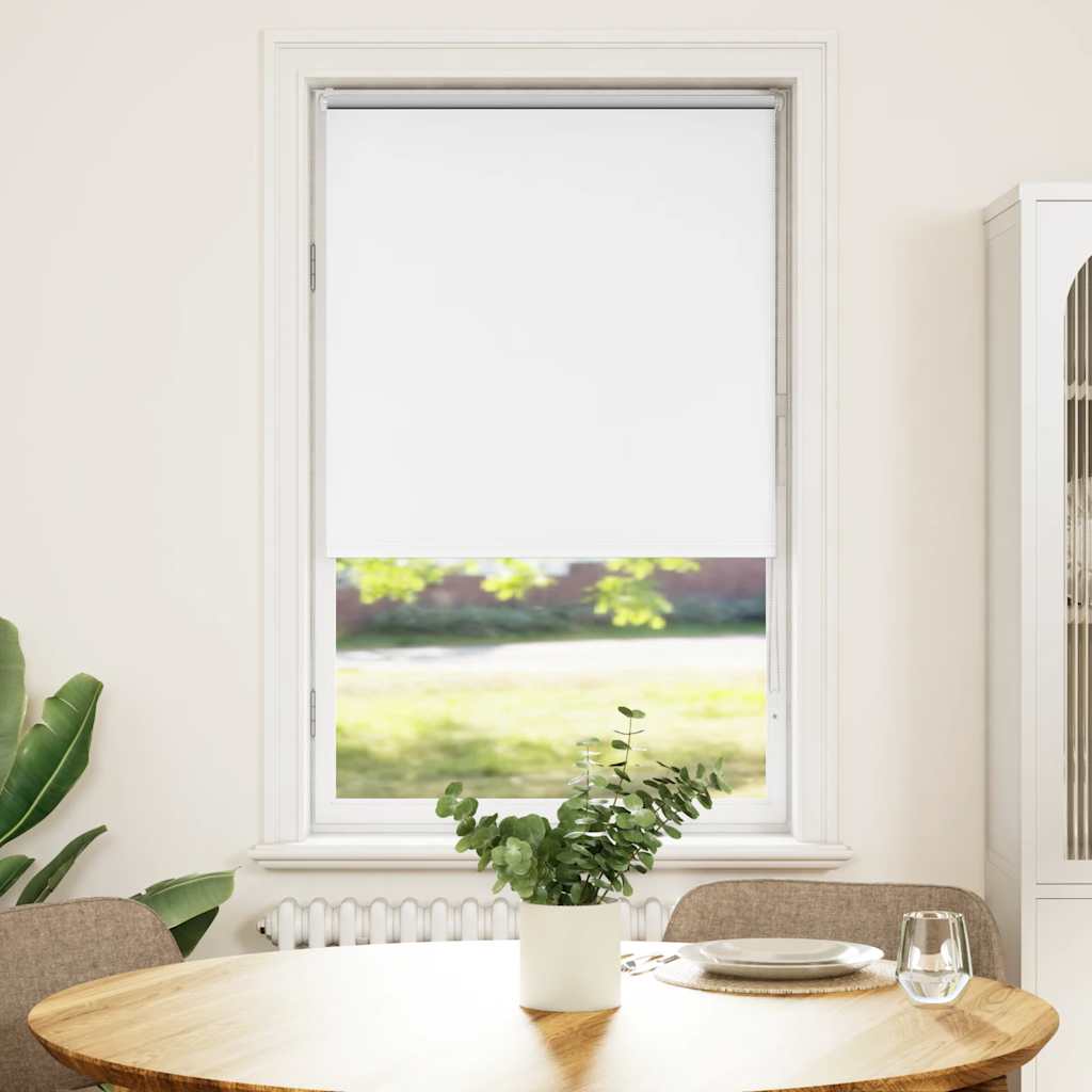 Rolo zavjesa Blackout bijela 80x130 cm Širina tkanine 75,7 cm