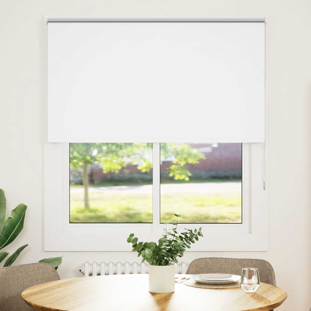 Rolo zavjesa Blackout bijela 140x130 cm Širina tkanine 136,6 cm