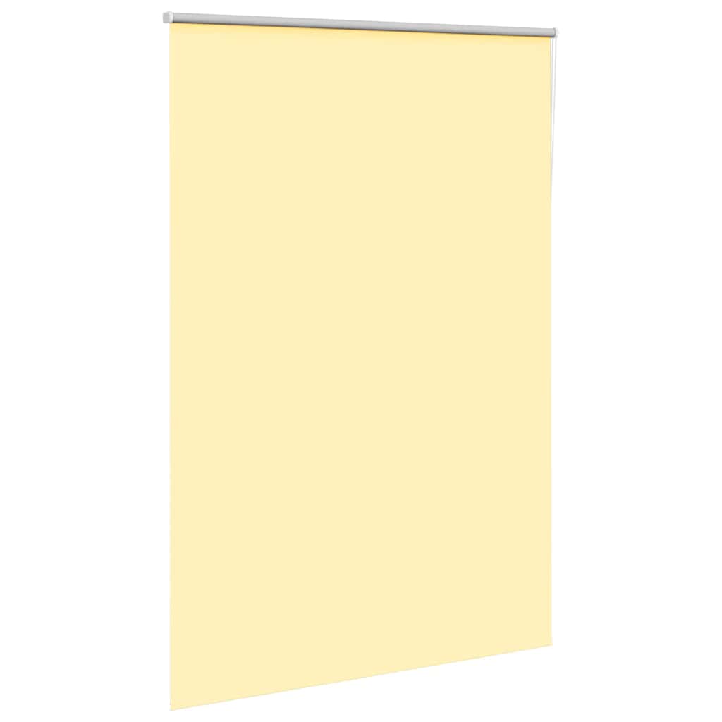 Rolo zavjesa za zamračivanje žuta 145x210 cm Širina tkanine 141,6 cm Poliester