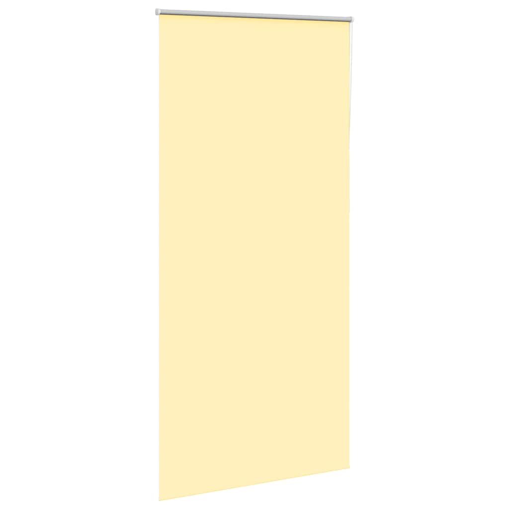 Rolo zavjesa za zamračivanje žuta 105x230 cm širina tkanine 100,7 cm poliester