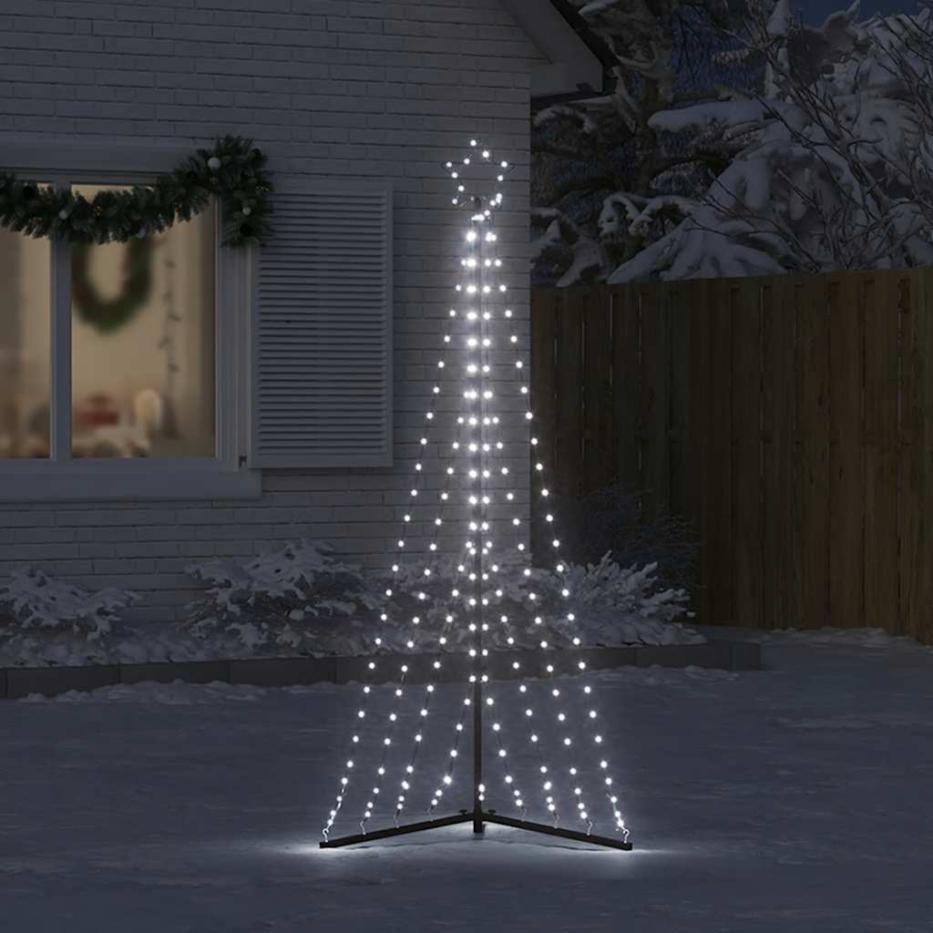 LED božićno drvce 339 LED hladno bijelo 182 cm