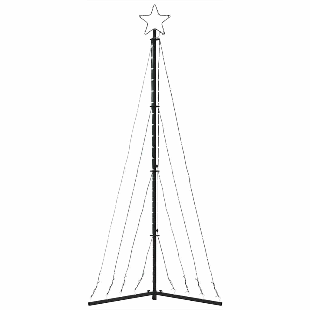 LED božićno drvce 339 LED hladno bijelo 182 cm