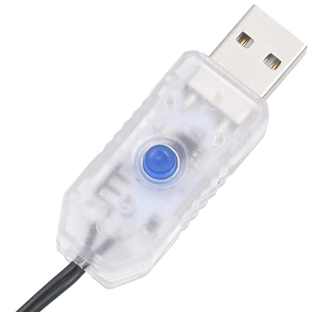 LED božićno drvce 339 LED hladno bijelo 182 cm
