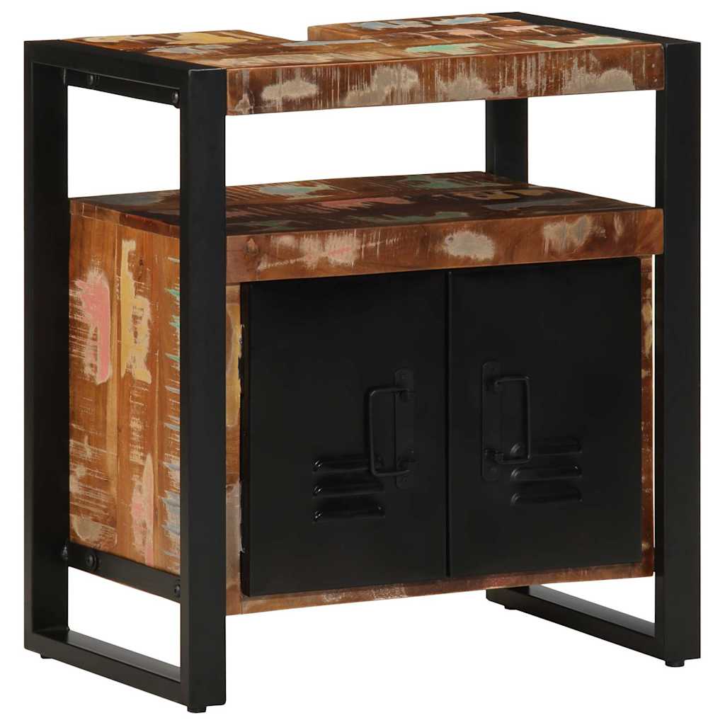 Kupaonski ormarić za umivaonik 55x35x60 cm Obrađeno puno drvo