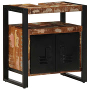 Kupaonski ormarić za umivaonik 55x35x60 cm Obrađeno puno drvo
