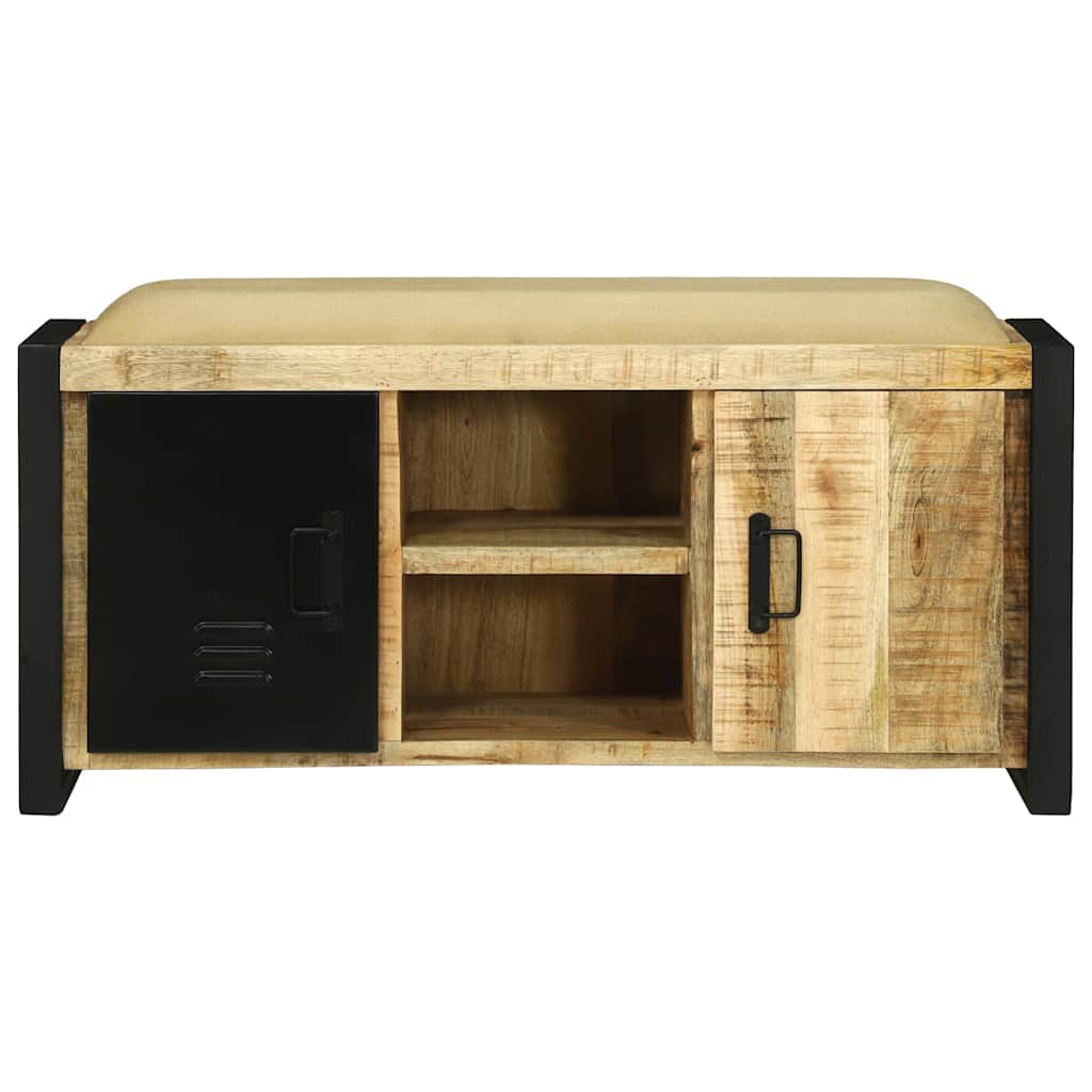 Klupa kabinet Smeđa 100 x 35 x 50 cm Čvrsto drvo manga