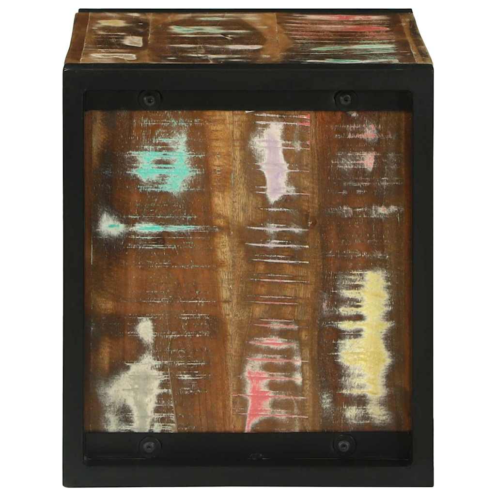 Zidna Kocka Smeđa 55 x 35 x 40 cm Čvrsto drvo iz reciklaže