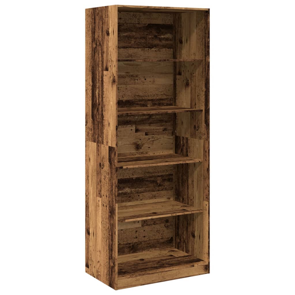 Ormar boja staro drvo 80 x 50 x 200 cm od konstruiranog drva