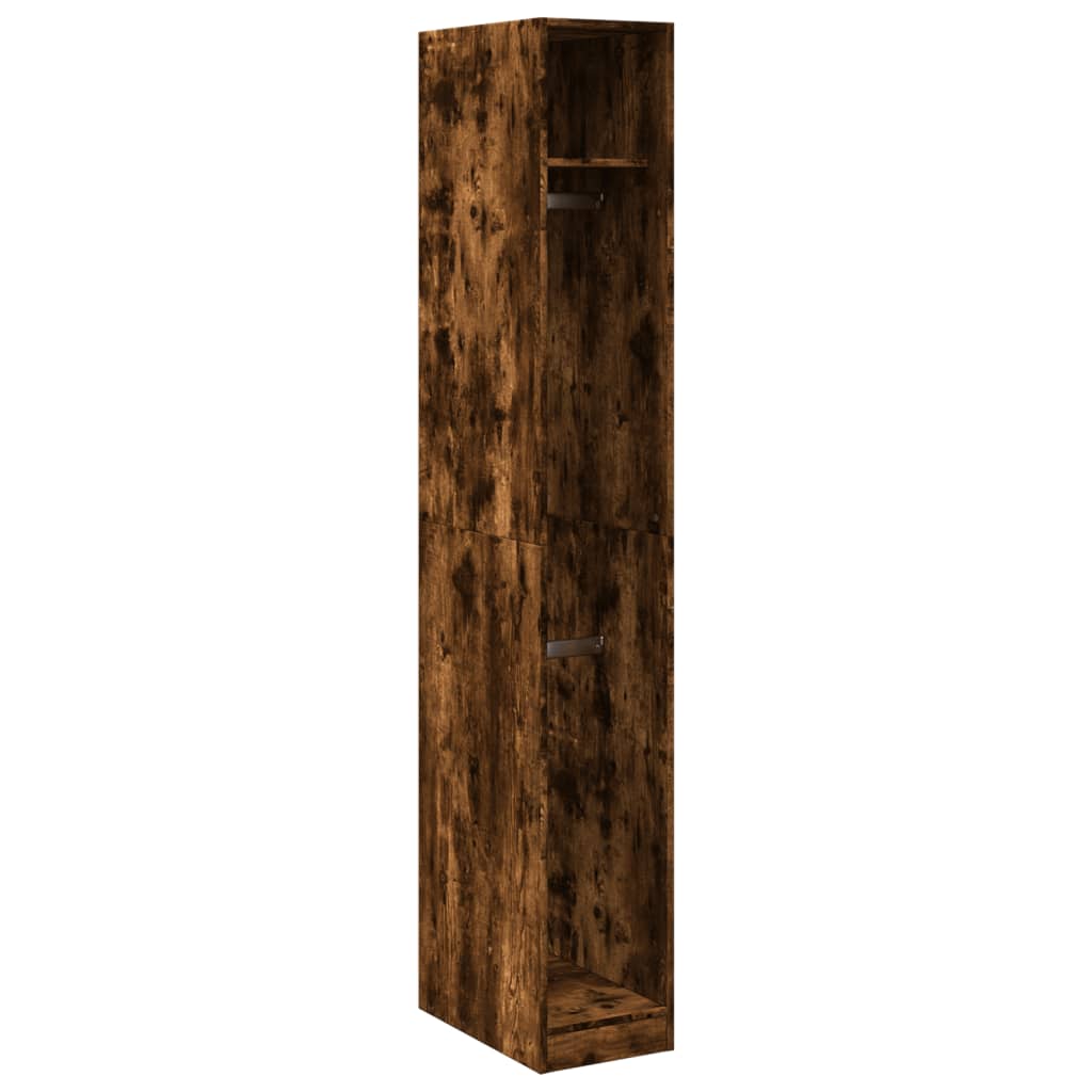 Ormar boja dimljenog hrasta 30x50x200 cm od konstruiranog drva