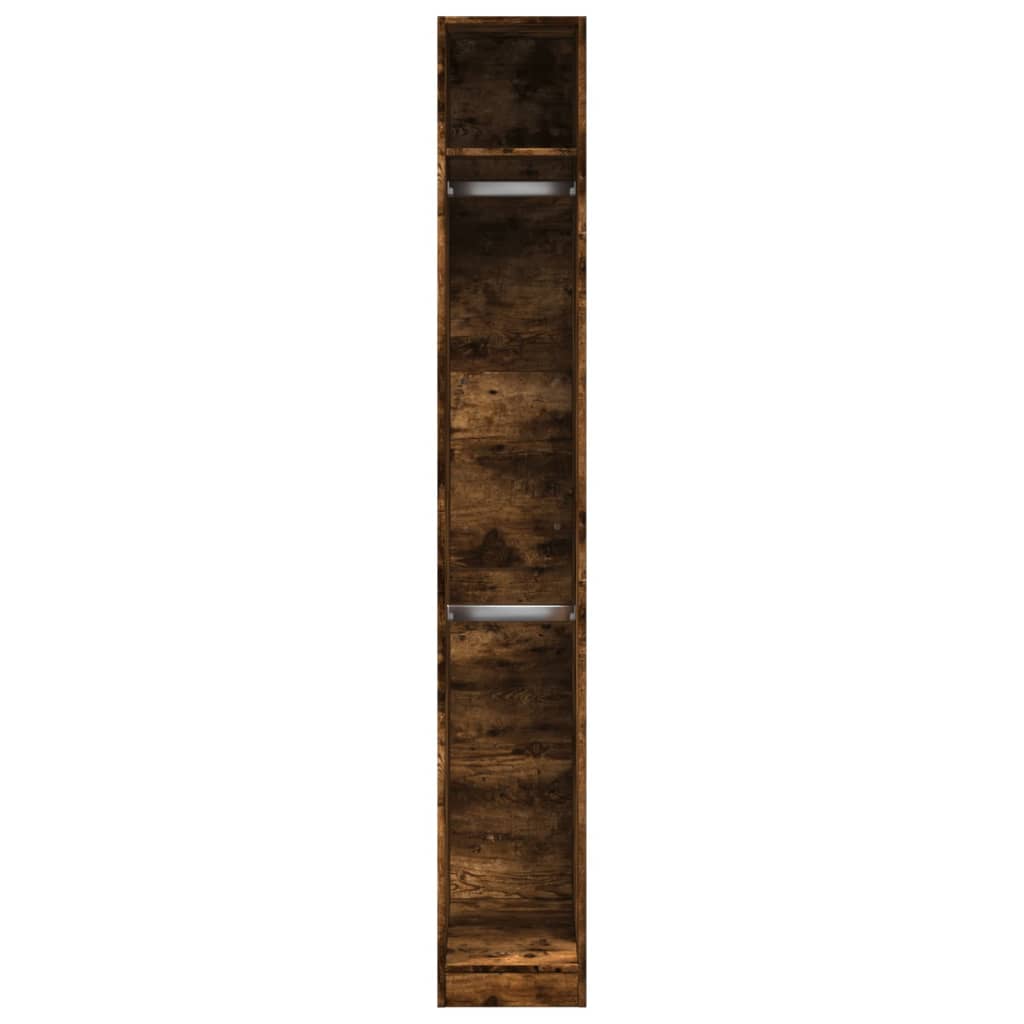Ormar boja dimljenog hrasta 30x50x200 cm od konstruiranog drva