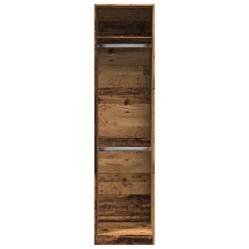 Ormar boja staro drvo 50 x 50 x 200 cm od konstruiranog drva