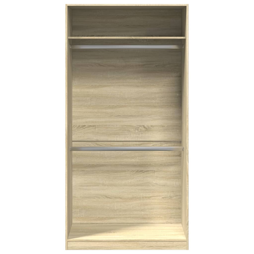 Ormar boja hrasta sonome 100 x 50 x 200 cm konstruirano drvo