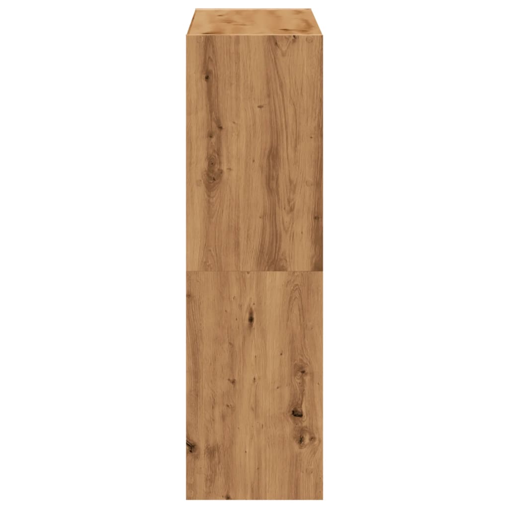 Regal za knjige boja hrasta 102 x 32 x 108 cm konstruirano drvo