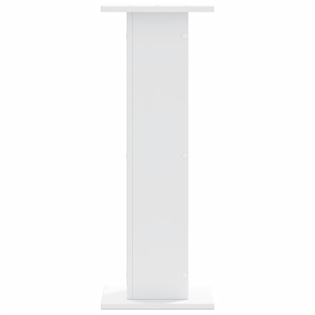 Stalci za biljke 2 kom bijeli 30 x 30 x 80 cm konstruirano drvo