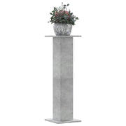Stalci za biljke 2 kom siva boja betona 30 x 30 x 95 cm drveni