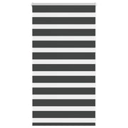 Zavjesa zebra crna 80x100 cm širina tkanine 75,9 cm poliester