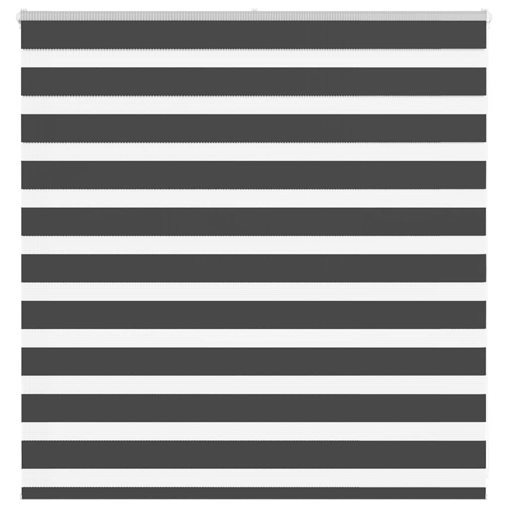 Zavjesa zebra crna 150x100 cm širina tkanine 145,9 cm poliester