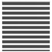 Zavjesa zebra crna 150x100 cm širina tkanine 145,9 cm poliester