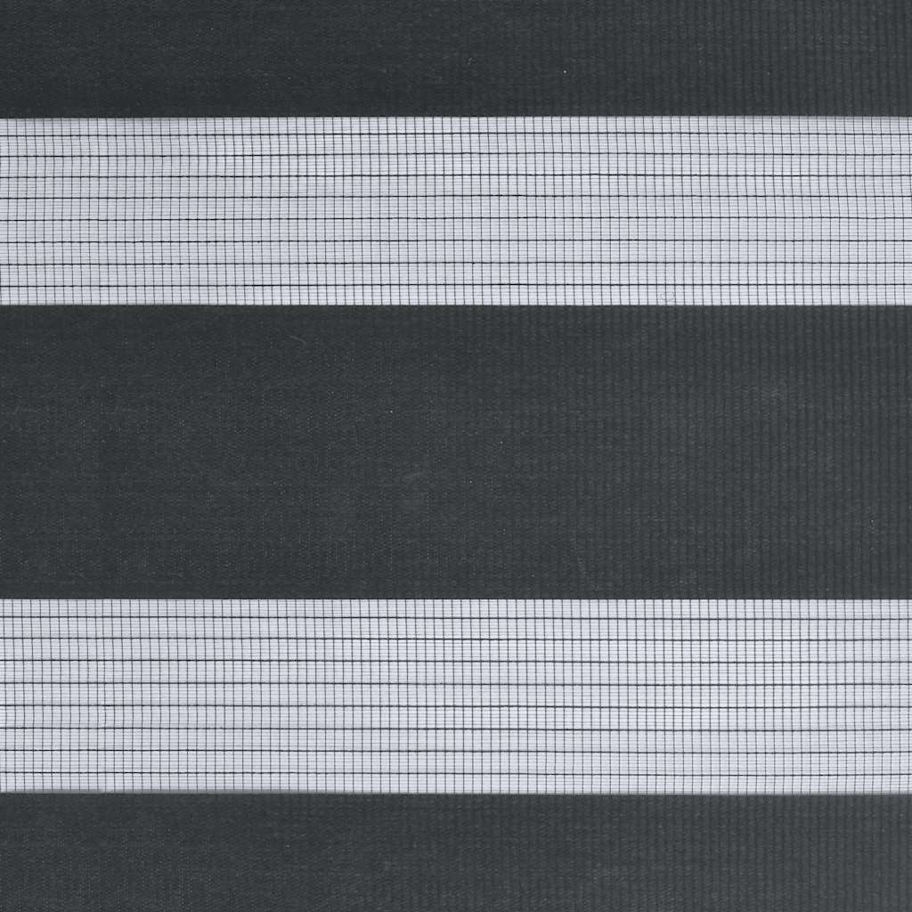 Zavjesa zebra crna 160x100 cm širina tkanine 155,9 cm poliester