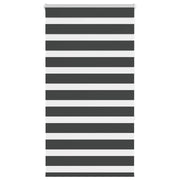 Zavjesa zebra crna 80x150 cm širina tkanine 75,9 cm poliester