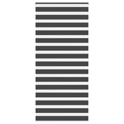 Zavjesa zebra crna 95x200 cm širina tkanine 90,9 cm poliester