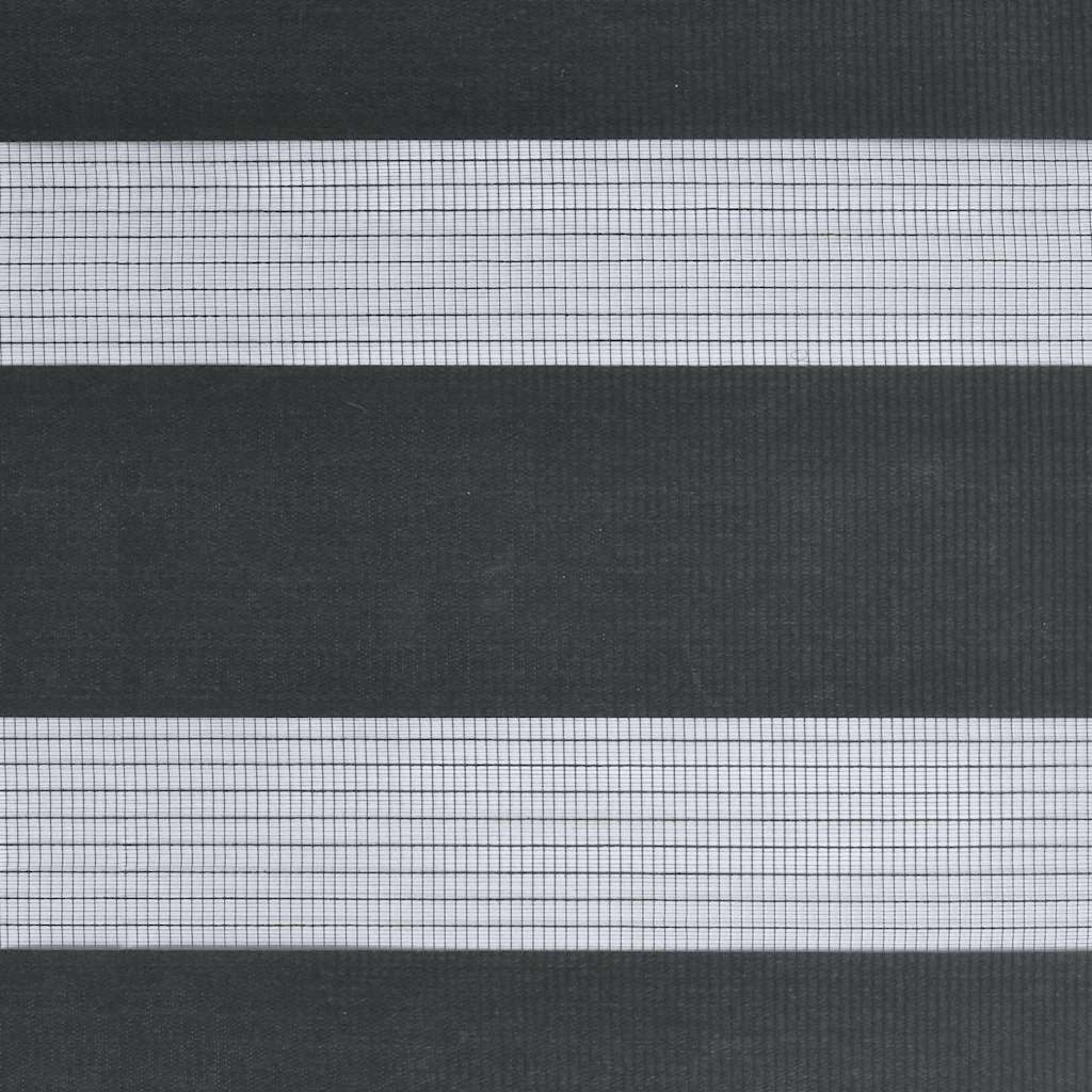Zavjesa zebra crna 95x200 cm širina tkanine 90,9 cm poliester