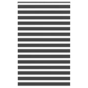 Zavjesa zebra crna 145x200 cm širina tkanine 140,9 cm poliester