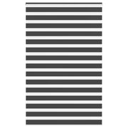 Zavjesa zebra crna 150x200 cm širina tkanine 145,9 cm poliester