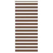 Zebra zavjesa Smeđa 95x200 cm Širina tkanine 90,9 cm Poliester