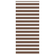 Zebra zavjesa smeđa 105x200 cm širina tkanine 100,9 cm poliester