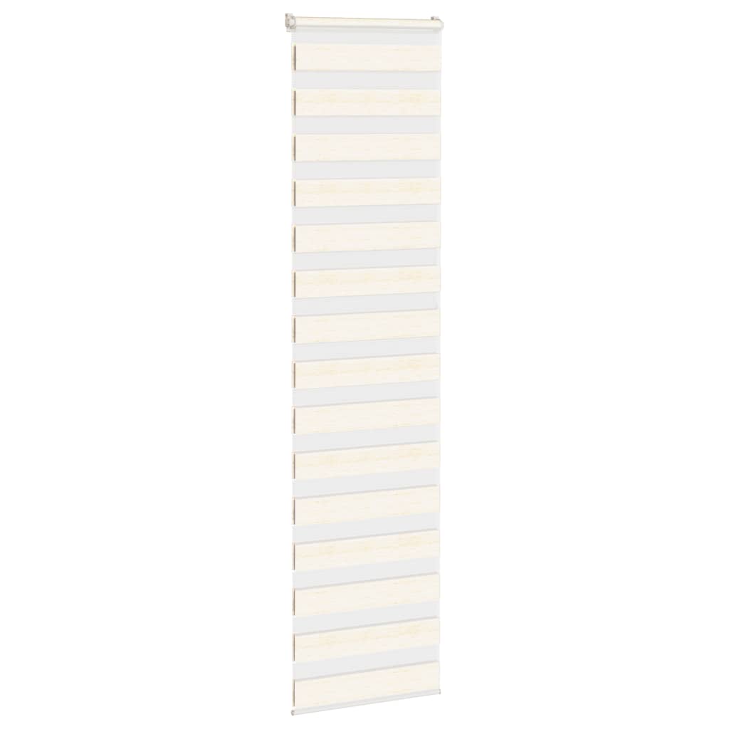 Zebra zavjesa Mramorna bež 55x200 cm Širina tkanine 50,9 cm Poliester