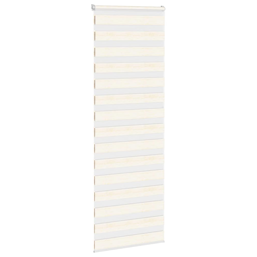 Zebra zavjesa Mramorna bež 75x230 cm Širina tkanine 70,9 cm Poliester