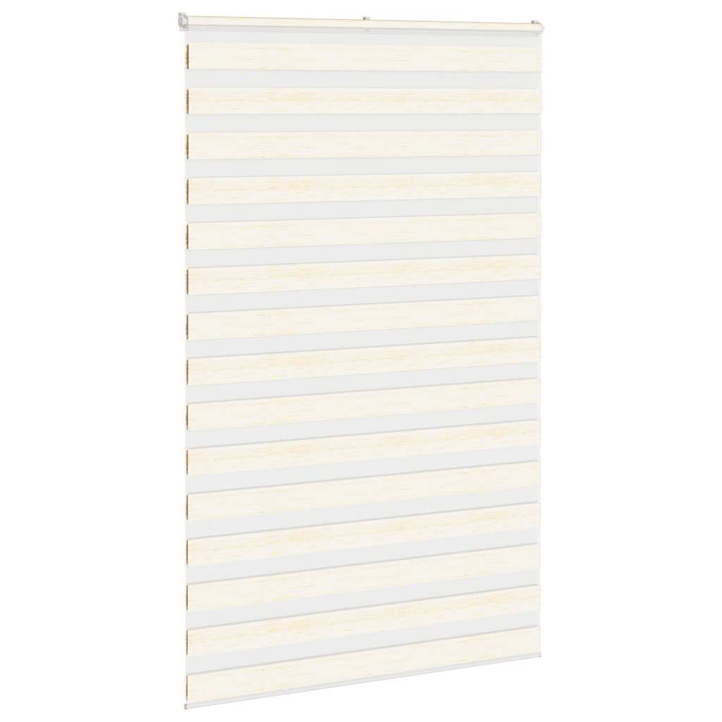 Zebra zavjesa Mramorna bež 150x230 cm Širina tkanine 145,9 cm Poliester