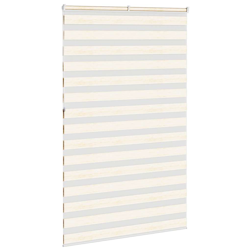 Zebra zavjesa Mramorna bež 150x230 cm Širina tkanine 145,9 cm Poliester