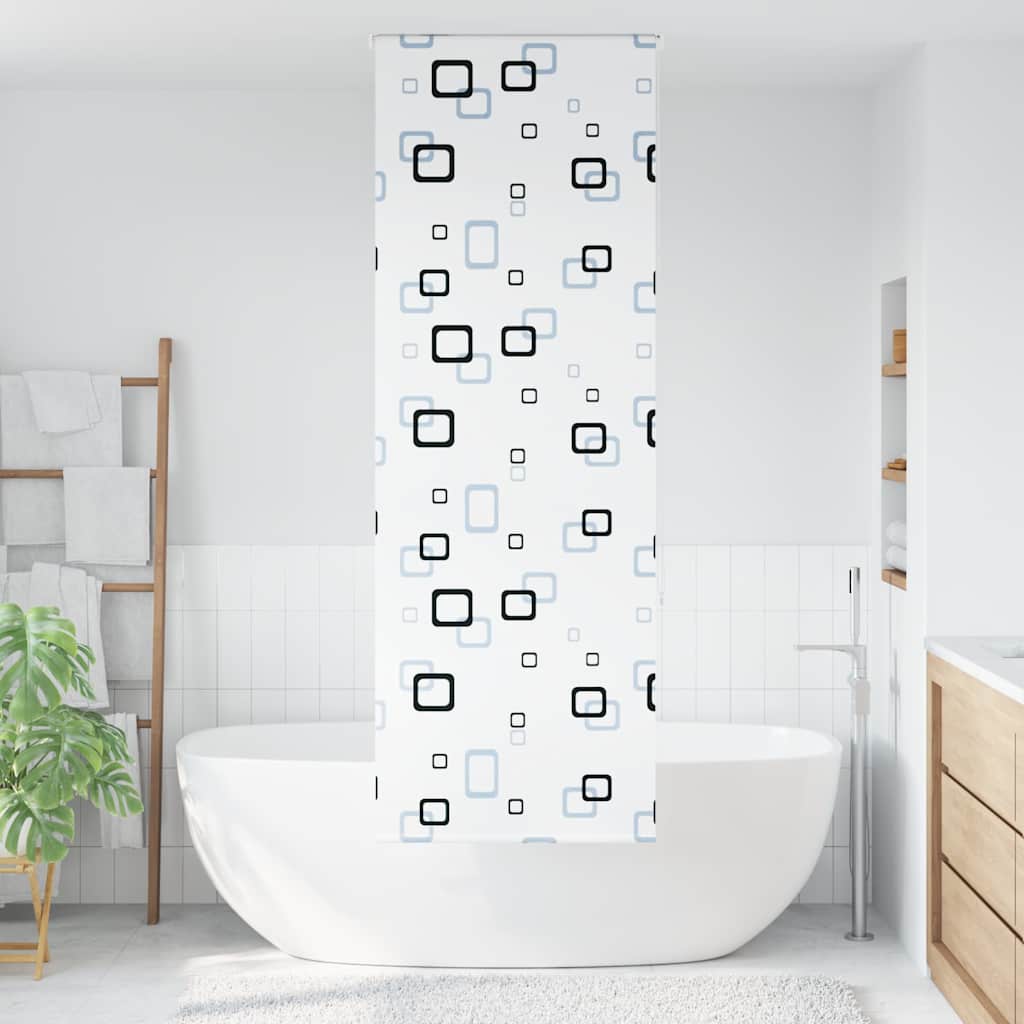 Rolo zavjesa za tuš 60x240 cm širina tkanine 56 cm