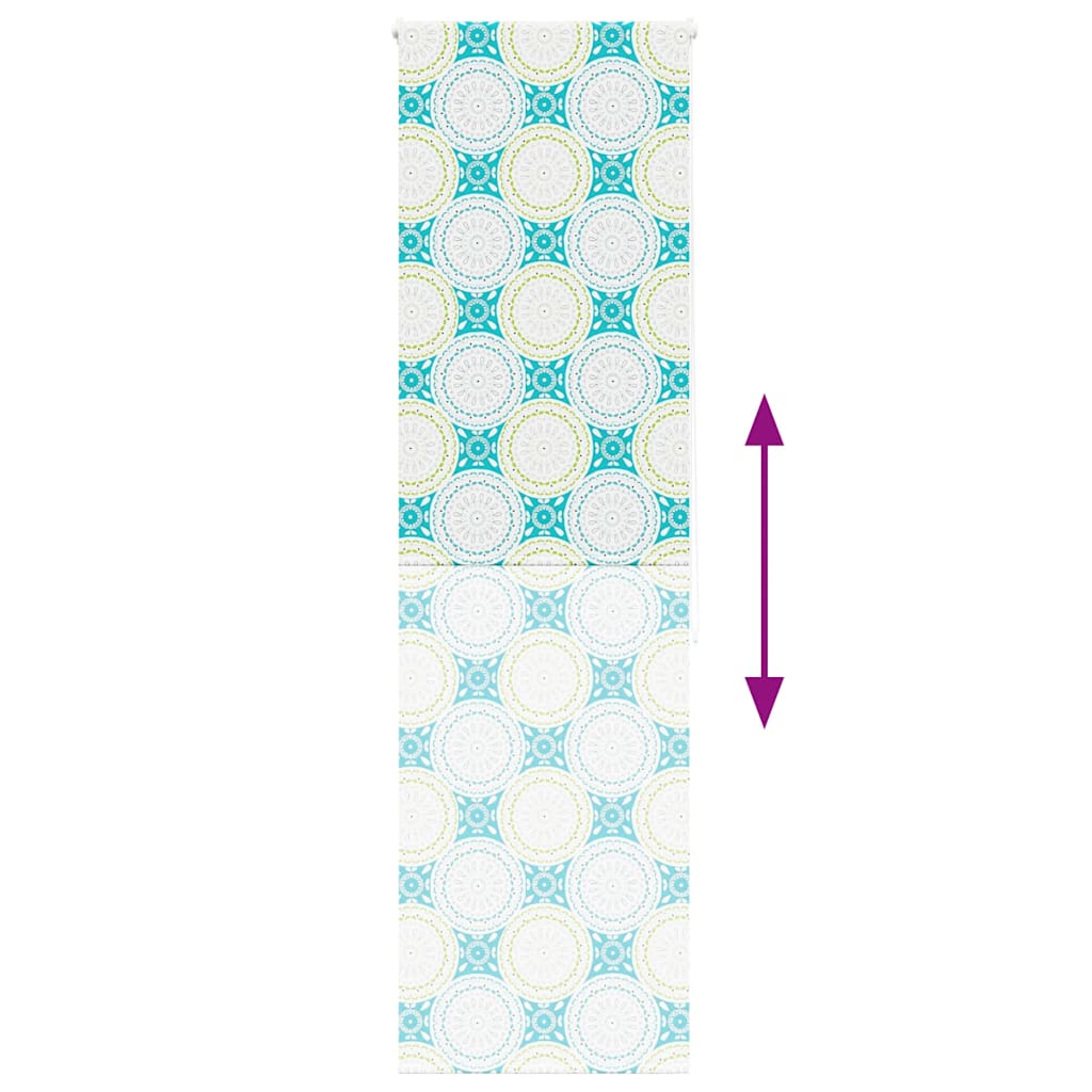 Rolo zavjesa za tuš 60x240 cm širina tkanine 56 cm