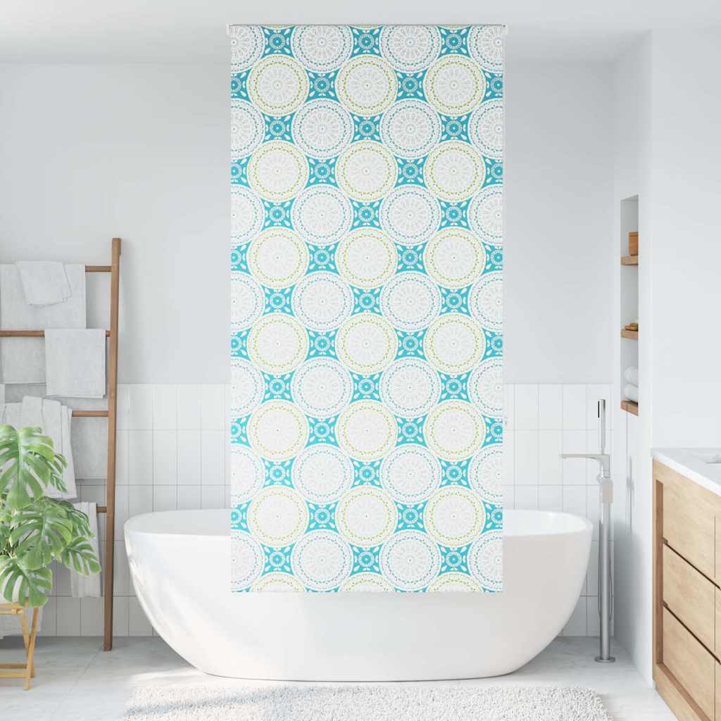 Rolo zavjesa za tuš 110x240 cm širina tkanine 106 cm