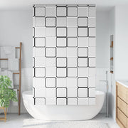 Rolo zavjesa za tuš 130x240 cm širina tkanine 126 cm