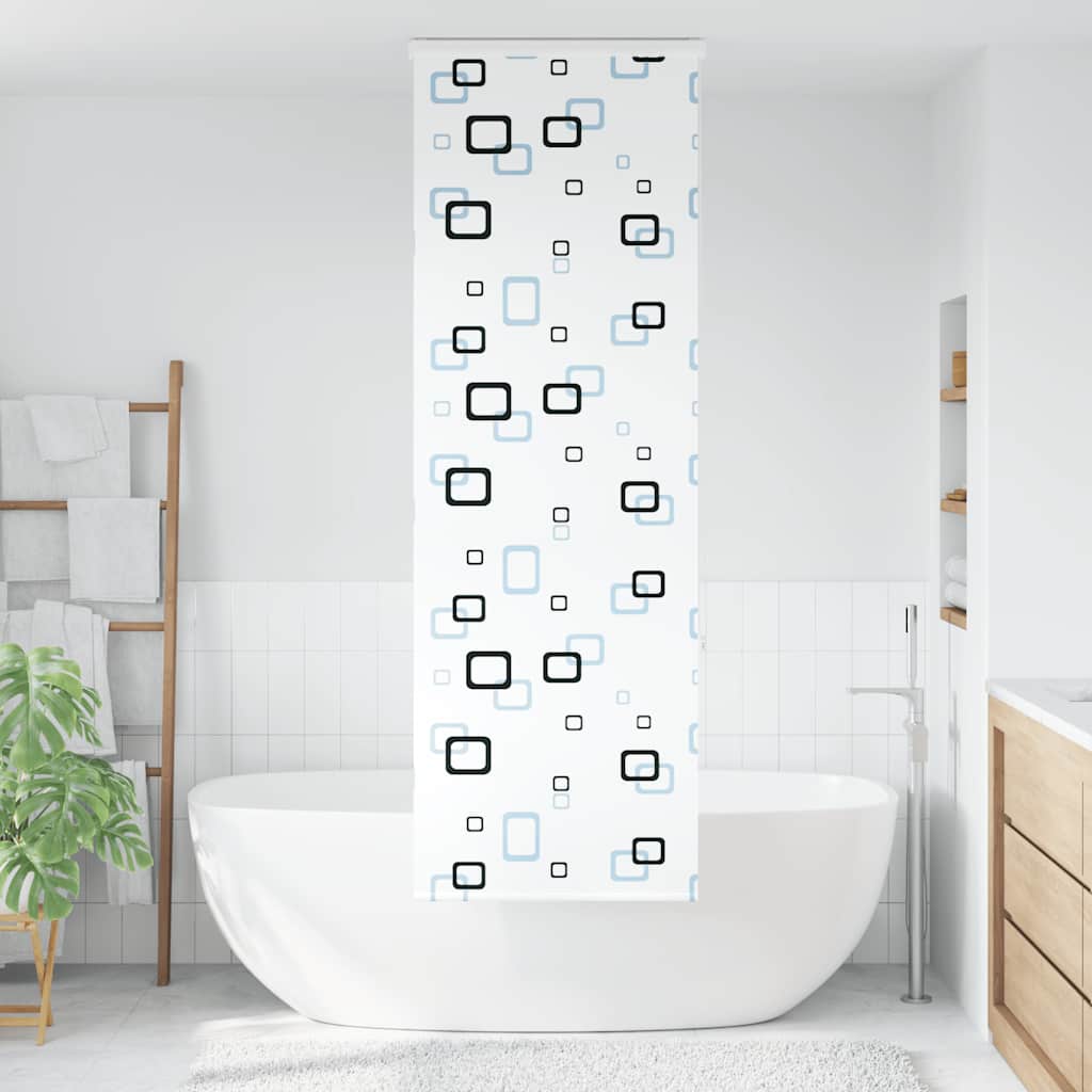 Rolo zavjesa za tuš s kazetom 70x240 cm širina tkanine 66 cm