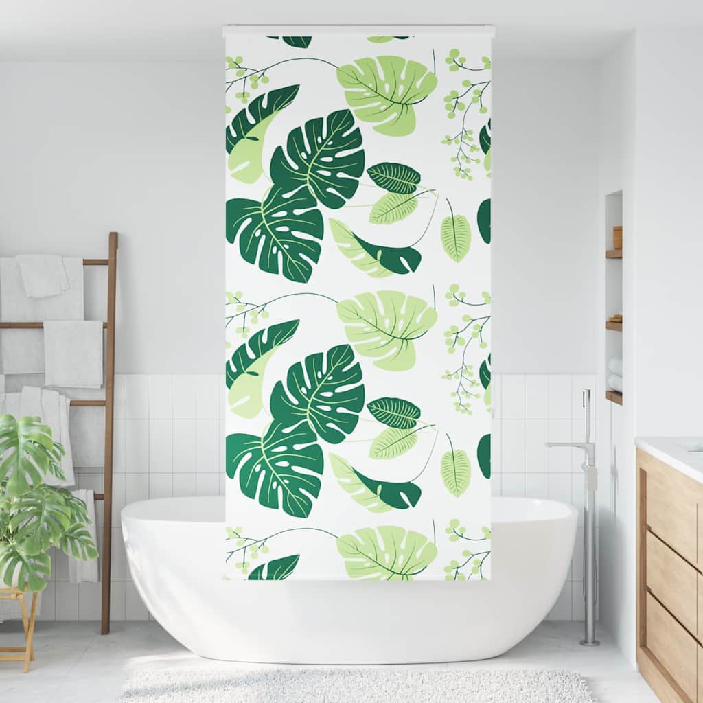 Rolo zavjesa za tuš s kazetom 100x240 cm širina tkanine 96 cm